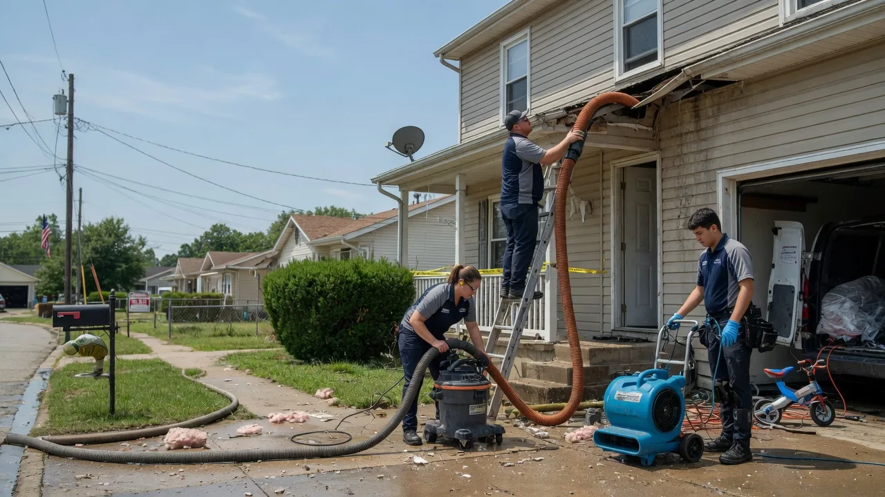 Water Damage Restoration in Petersburg, WV near me